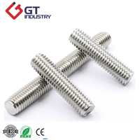 Chemical-Resistant M8 M10 M12 M16 M18 M20 M22 Passivation Stud Bolt ASTM A193 8.8 10.9 B8M Rod with Nuts ASTM A194 GR.8M