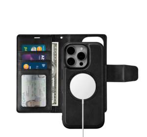 Hanman для мобильного телефона аксессуары заводская цена Магнитный чехол IPhone17pro max бумажник чехол для телефона - Product Image 3