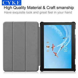 CYKE — étui tripliable en cuir PU <span class=keywords><strong>pour</strong></span> <span class=keywords><strong>tablette</strong></span> de <span class=keywords><strong>10</strong></span> <span class=keywords><strong>pouces</strong></span>, <span class=keywords><strong>coque</strong></span> rose, <span class=keywords><strong>pour</strong></span> <span class=keywords><strong>Lenovo</strong></span> Tab P10 X705 <span class=keywords><strong>10</strong></span> 2018 - Product Image 2