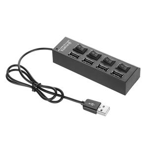 Nhà Máy chung 4-Port <span class=keywords><strong>USB</strong></span> Hub 2.0 <span class=keywords><strong>prot</strong></span> HUB với cá nhân thiết bị chuyển mạch điện ABS chất liệu cho PC CE ROHS chứng nhận Cáp dữ liệu - Product Image 4