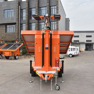 High Quality New Free Solar Energy Portable Outdoor Using <b>Light</b> Tower <b>Lighting</b> S900L-0003 9 Meter Height Mobile Solar Powered LE - Product Image 4