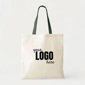 Sac fourre-tout en toile de coton recyclable imprimé sérigraphié avec logo personnalisé, fermeture éclair, écologique et réutilisable – Offre Spéciale - Product Image 3
