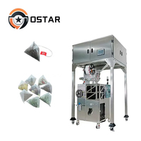Machine d'emballage automatique pour sachets de thé triangulaires/sachets alimentaires de qualité alimentaire avec emballage en nylon/pochette