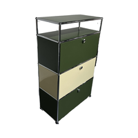Bureau de travail modulaire en acier inoxydable, personnalisable