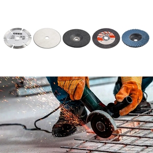 Jeu de 5 lames de scie carrées de 3 pouces, adaptées pour le meulage et la découpe du fer ; lames circulaires de 75 mm ; bricolage - Product Image 3