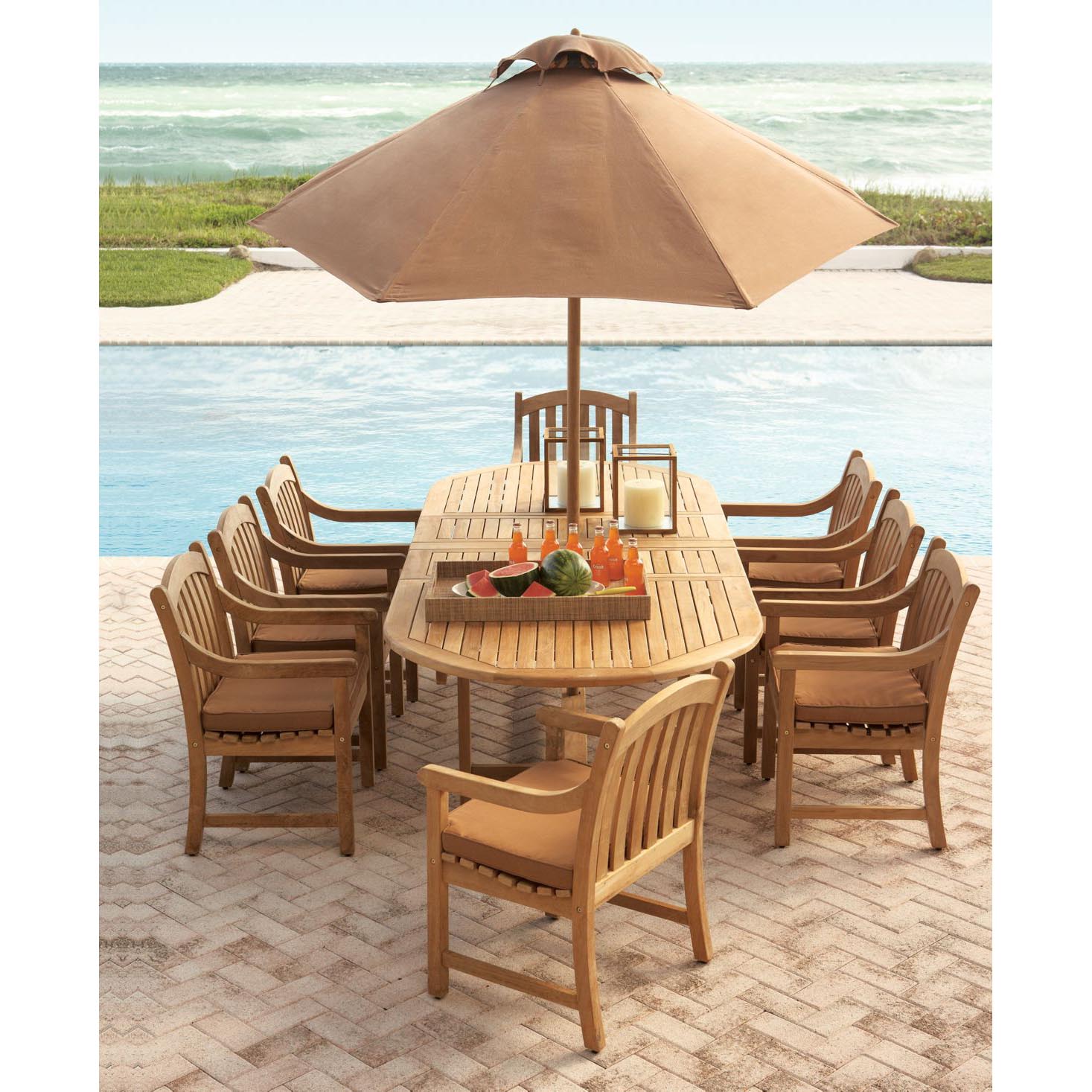 Factory Cheap Price New Design Wholesale High Quality Set Solid Wood Extend Dining Table Oval for Dinner Event Party