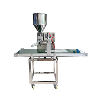 Machine de remplissage automatique quantitative de crème à gâteau ZD200-F1 à haute efficacité avec 6 préréglages pour les chaînes de magasins de gâteaux et de pain