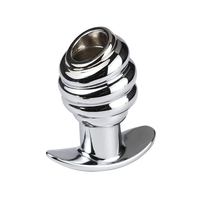 Super Qualité Creux Diagonale Fil Anal Plug Meilleur Anal Sex Toy pour Adultes
