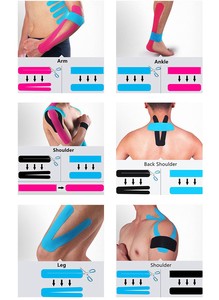 En gros Standard Rouleau Élastique Athlétique Coton <span class=keywords><strong>Bande</strong></span> kinésiologique Pour La Protection Musculaire - Product Image 6