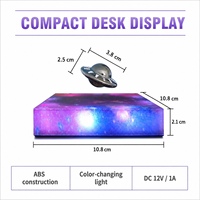 Lampe UFO à lévitation magnétique avec base galaxie à changement de couleur pour la décoration de bureau et les cadeaux