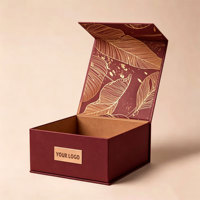 Boîtes d'emballage rigides pliantes magnétiques de luxe personnalisées, grand format, avec fermeture à rabat, en carton, pour chaussures, vêtements, emballages cadeaux