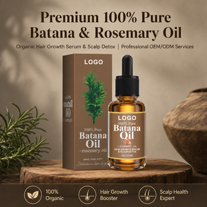 Huile de Batana 100% pure, huile essentielle de romarin pour cheveux, sérum de croissance capillaire, traitement hydratant et détoxifiant du cuir chevelu, 30 ml, OEM ODM Factory - Product Image 2