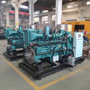 الملكي العلامة التجارية الديزل 100kw 125kva 250kw 500kw wechai مولّد طاقة بحريّة نموذج CCFJ100 137HP