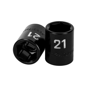 Truper D-7421-M 1/2 \ "chiave a bussola a impatto 6 punti 21 mm finitura cromata personalizzabile OEM supporto CR-Mo materiale per uso da te - Product Image 2