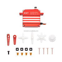Servomoteur numérique sans balais JX KST SV7012-12 SHV 75.0Kgf.cm 0.10sec/60 6BB 4 pôles en métal pour pièces d'avion RC, jouets et drones industriels