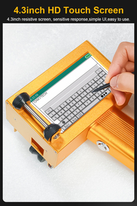 <span class=keywords><strong>Imprimante</strong></span> jet d'encre à prix abordable, haute définition, avec poignée ergonomique, pour l'impression de numéros de lot sur cartes plastiques - Product Image 6
