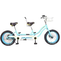 Vélo tandem rétro de style Harley de 20 pouces, vélo de plage à deux places, style Prince, vélo tendance pour les trajets quotidiens