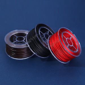 Waxed <b>rope</b>, leather <b>rope</b>, necklace <b>rope</b>, <b>bracelet</b> <b>rope</b>, handmade braided <b>rope</b>, DIY materials for <b>rope</b> making, ornaments, - Product Image 2