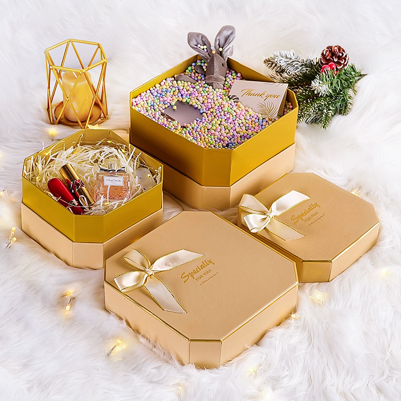 Yellow gift box