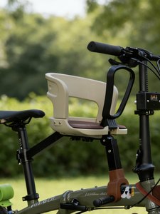 Asiento de Seguridad Delantero de Liberación Rápida Little Horse Run Plus para Bicicletas Plegables de Ruedas Grandes, Capacidad de Carga de 30 kg - Product Image 4