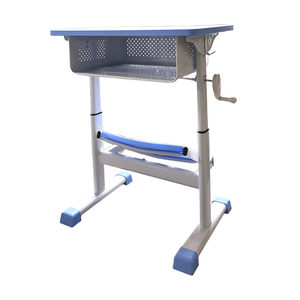 Mobilier scolaire <span class=keywords><strong>Table</strong></span> de classe réglable en hauteur Bureau et chaise d'étudiant durables Chaise de repos de <span class=keywords><strong>midi</strong></span> réglable - Product Image 5