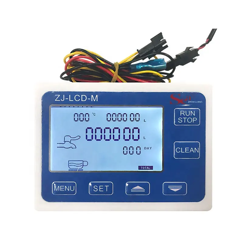 MER LCD-M Contrôleur D'affichage 0.1-9999L Compteur D'eau Numérique Flux Quantitatifs Dispositif Indicateur Compteur Thermomètre