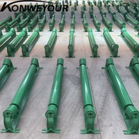 Rouleau à ailettes en acier au carbone thermolaqué standard CEMA pour usines chimiques