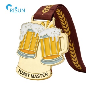 Mug à bière personnalisé pour <span class=keywords><strong>les</strong></span> <span class=keywords><strong>gagnants</strong></span>, avec ruban <span class=keywords><strong>de</strong></span> cou, médaille, récompense, trophée, médailles, mug à bière personnalisé - Product Image 6