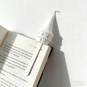 Marcapáginas con Diseño de Torre de Castillo Mágico Impreso en 3D, Color y Tamaño Personalizados, Marcapáginas Creativo de Dibujos Animados, Accesorios de Lectura para Regalo - Product Image 1
