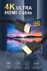 Câble HDMI 4K <span class=keywords><strong>ultra</strong></span> fin personnalisé de 0,5 m à 10 m, gaine en PVC, extension vidéo 18 Gbps pour projecteur, HDTV, caméra, moniteur, 60 Hz - Product Image 2