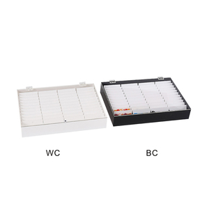4 Row Flat Cover <b>Nail</b> Art Storage Box Gel Polish Color Chart Display Salon Manicure Organizer Jewelry Accessories Tool <b>Case</b> - Product Image 6