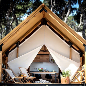 Tente de toit de luxe pour hôtel, extérieure, imperméable, indice 3000 mm, résistante à la pluie, protection solaire, quatre <span class=keywords><strong>saisons</strong></span>, tissu Oxford 900D, grande tente - Product Image 3
