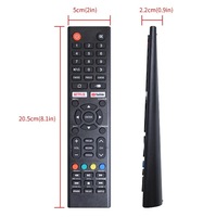Télécommande universelle infrarouge VIZIO à 4 boutons pour téléviseur LCD, alimentée par piles, OEM, vente en gros personnalisée