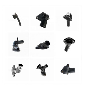 Boîtier de thermostat en plastique pour système de refroidissement moteur, avec bride et ensemble de sortie d'<span class=keywords><strong>eau</strong></span> 25631-2B056 256312B056 - Product Image 3