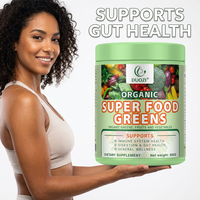 DUOZI OEM Natuurlijk Superfood Groene Poeder met Fruit & Groenten voor Spijsvertering, Immuniteit & Dagelijkse Welzijn