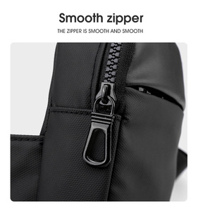 Bolso de pecho personalizado Unisex para hombre, bolso de pecho cruzado informal de viaje diario, bolso de hombro ligero de poliéster - Product Image 4