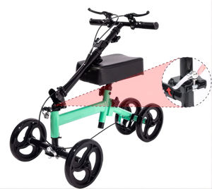 مشاية الركبة القابلة للتوجيه للبالغين لجراحة القدم ، سكوتر مشاية الركبة للمعاقين - Product Image 5