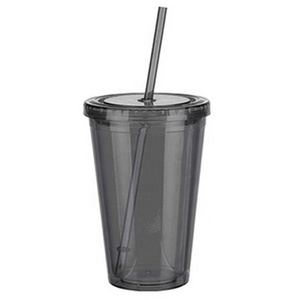 Accessoires <span class=keywords><strong>de</strong></span> barre <span class=keywords><strong>de</strong></span> fête Crâne en plastique transparent Tasses en <span class=keywords><strong>verre</strong></span> <span class=keywords><strong>de</strong></span> 16oz <span class=keywords><strong>avec</strong></span> couvercles et pailles - Product Image 4