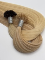 Extensions de cheveux humains Starose en kératine italienne en U, pré-collées, vierges, lisses, double épaisseur, teintes, pour salon de coiffure, vente en gros