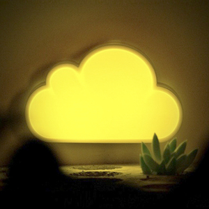 Mini Lámpara Nocturna con Sensor de Luz y Enchufe de CA, Luz Nocturna de Pared con Diseño de Nube para Habitación Infantil - Product Image 2