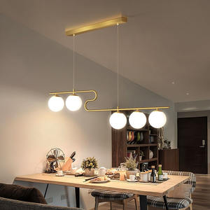 Современная простая люстра в скандинавском стиле с волшебными бобами - Product Image 1