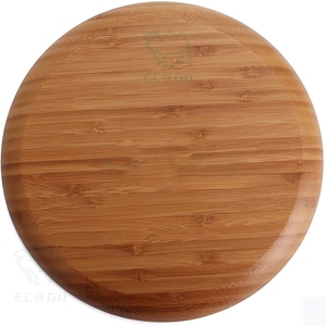 จานอาหารไม้ไผ่ธรรมชาติอเนกประสงค์ถาดอาหารแบบชนบท - Product Image 3