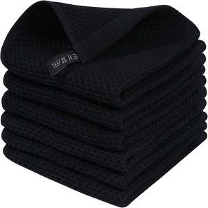 Torchons de Cuisine en Coton Gaufre Ultra Doux Séchage Rapide pour Nettoyage <span class=keywords><strong>des</strong></span> Mains Technique de Tissage en Gros - Product Image 2