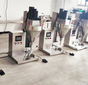 Bảng Top bán tự động nhỏ Jar chai vít mỹ phẩm bột gia vị Máy chiết rót - Product Image 4