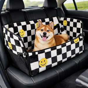 Tapis de sécurité pour <span class=keywords><strong>chien</strong></span> en tissu Oxford imperméable, antidérapant, pliable, avec fermeture à bouton, pour siège avant/arrière, toutes saisons, sac de siège extérieur - Product Image 1