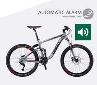 Antivol intelligent sans fil Omni pour vélo, avec recharge USB, Bluetooth, panneau solaire et déverrouillage par Bluetooth, idéal pour la location et les projets de vélos personnels.
