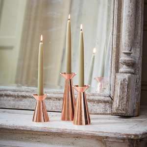 Portavelas de cobre decorativo de último diseño para centros de mesa de boda decoración portavelas de suelo de aluminio - Product Image 2