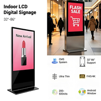 Tótem Publicitario Vertical con Pantalla Táctil Ultrafina Android 2k 4k de 49 50 Pulgadas