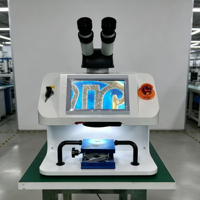 Mini machine de soudage au laser YAG à haute rigidité avec refroidissement par eau pour le fer