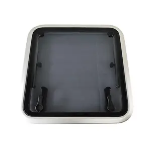 Customized Marine Boat RV Skylight Escape Hatch Window Tempered Glass Aluminum Boat Deck Hatch For Boats Yacht RV